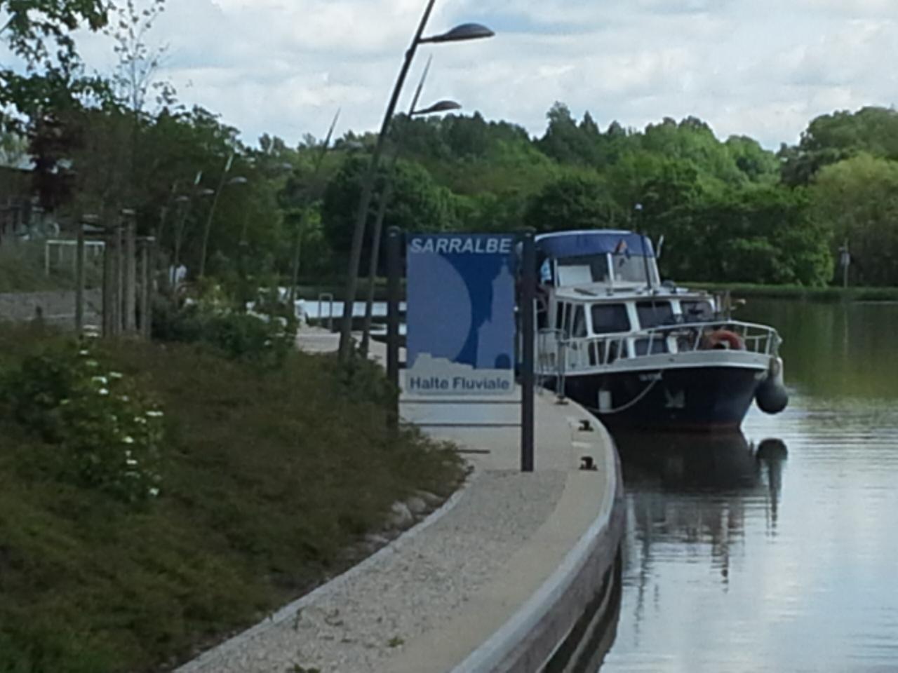 Sarralbe- halte fluviale