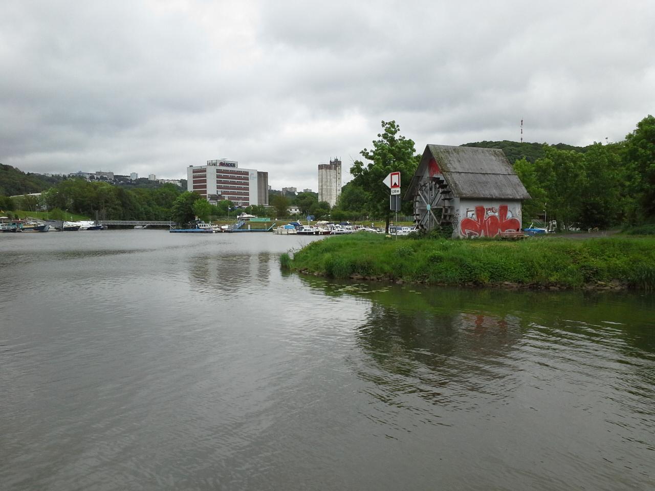 entrée du Port de Saarbrucken