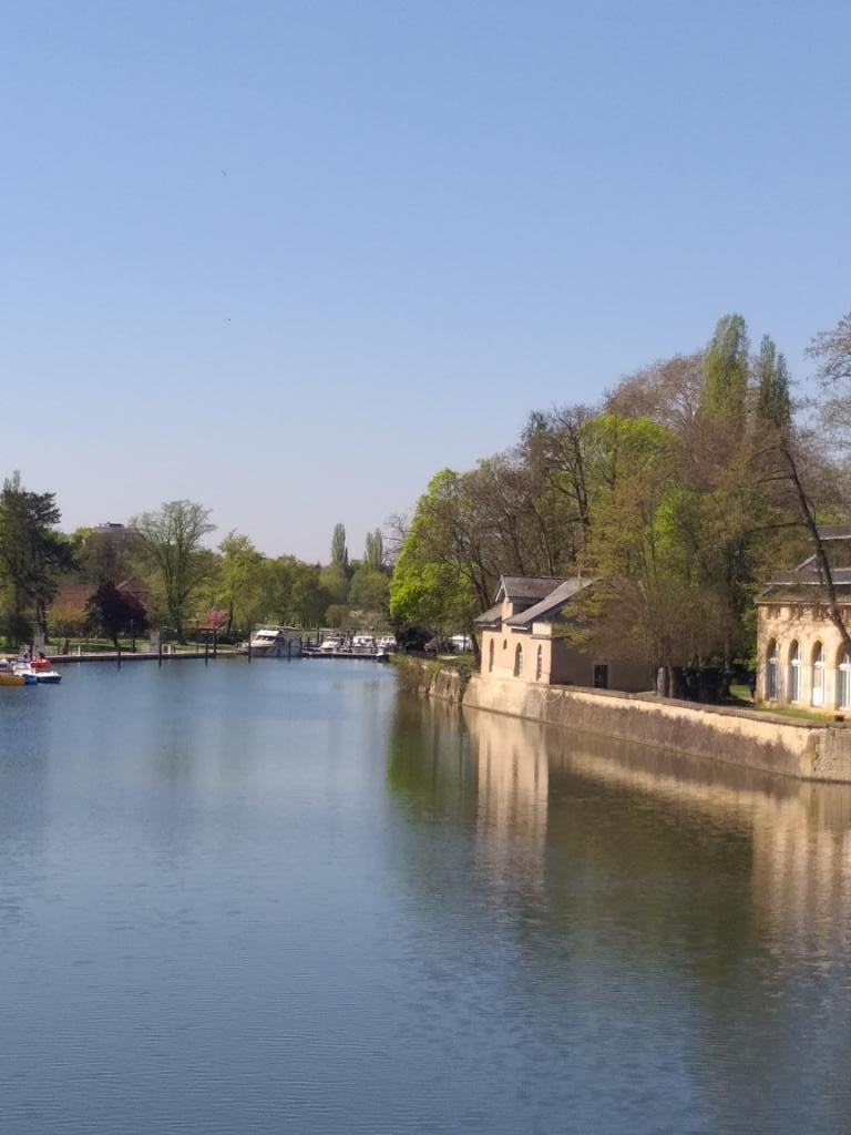 vue du pont de Metz