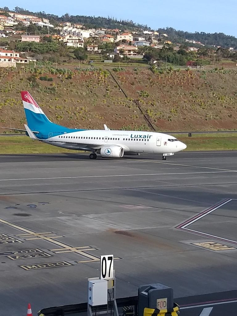 arrivée de Luxair