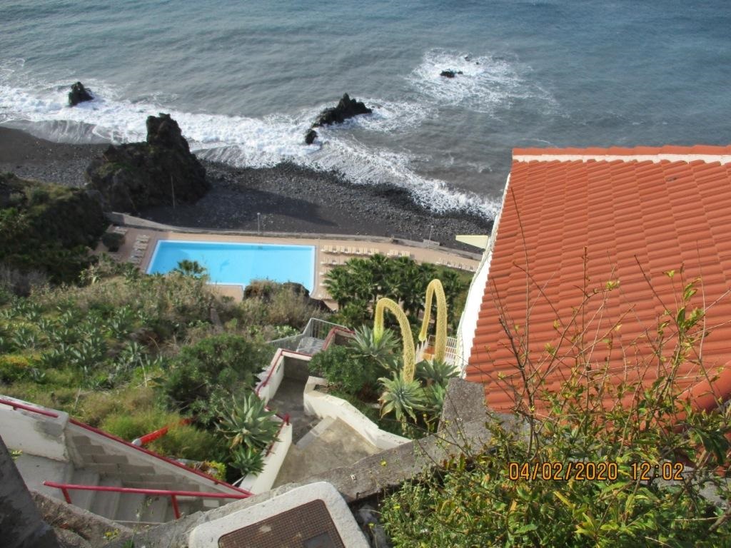 vue du haut de l'hôtel